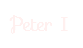 Peter I